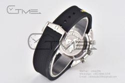 Speedmaster Racing Master SS HRF Maker Gray/Black Dial on Black Rubber Strap A7750 - Image 28