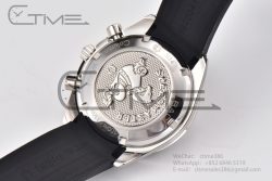 Speedmaster Racing Master SS HRF Maker Gray/Black Dial on Black Rubber Strap A7750 - Image 24