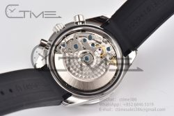 Speedmaster Racing Master SS HRF Maker Gray/Black Dial on Black Rubber Strap A7750 - Image 18