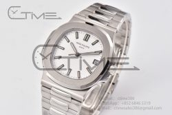 Nautilus 5711/1A PPF 1:1 Best Edition White Textured Dial on SS Bracelet 324CS  V4 - Image 2