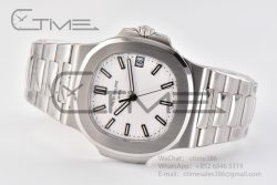 Nautilus 5711/1A PPF 1:1 Best Edition White Textured Dial on SS Bracelet 324CS  V4 - Image 12