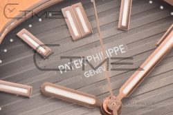 Nautilus 5711/1R PPF 1:1 Best Edition Brown Textured Dial on RG Bracelet 324CS - Image 8