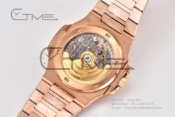 Nautilus 5711/1R PPF 1:1 Best Edition Brown Textured Dial on RG Bracelet 324CS - Image 19