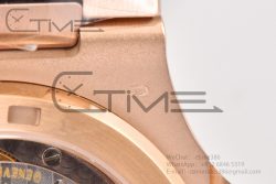 Nautilus 5711/1R PPF 1:1 Best Edition Brown Textured Dial on RG Bracelet 324CS - Image 22