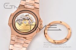 Nautilus 5711/1R PPF 1:1 Best Edition Brown Textured Dial on RG Bracelet 324CS - Image 25