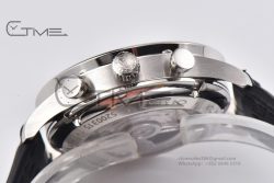 Portuguese Chrono IW3716 RSF 1:1 Best Edition White Dial YG Markers on Black Leather Strap A7750 - Image 10