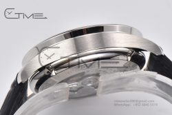 Portuguese Chrono IW3716 RSF 1:1 Best Edition White Dial YG Markers on Black Leather Strap A7750 - Image 11