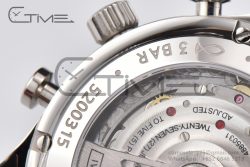 Portuguese Chrono IW3716 RSF 1:1 Best Edition White Dial YG Markers on Black Leather Strap A7750 - Image 14