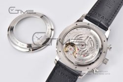 Portuguese Chrono IW3716 RSF 1:1 Best Edition White Dial YG Markers on Black Leather Strap A7750 - Image 18