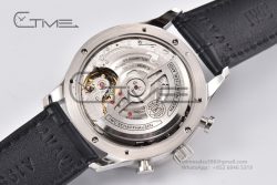 Portuguese Chrono IW3716 RSF 1:1 Best Edition White Dial YG Markers on Black Leather Strap A7750 - Image 19