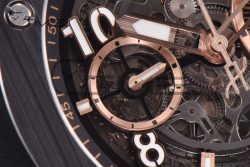 Hublot Big Bang Unico RG Ceramic ZF 1:1 Best Edition Skeleton Dial on Black Rubber Strap A1280 - Image 8