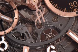 Hublot Big Bang Unico RG Ceramic ZF 1:1 Best Edition Skeleton Dial on Black Rubber Strap A1280 - Image 9