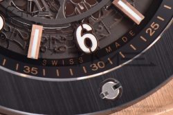 Hublot Big Bang Unico RG Ceramic ZF 1:1 Best Edition Skeleton Dial on Black Rubber Strap A1280 - Image 10