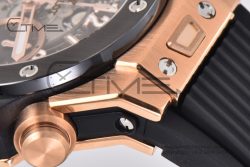 Hublot Big Bang Unico RG Ceramic ZF 1:1 Best Edition Skeleton Dial on Black Rubber Strap A1280 - Image 11