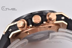 Hublot Big Bang Unico RG Ceramic ZF 1:1 Best Edition Skeleton Dial on Black Rubber Strap A1280 - Image 12