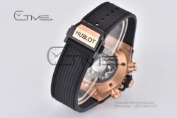 Hublot Big Bang Unico RG Ceramic ZF 1:1 Best Edition Skeleton Dial on Black Rubber Strap A1280 - Image 14