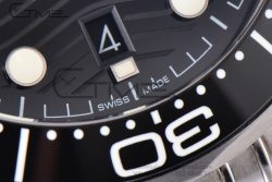 Seamaster Diver 300M VSF 1:1 Best Edition Black Ceramic Black Dial on SS Bracelet A8800 V2 - Image 7