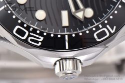 Seamaster Diver 300M VSF 1:1 Best Edition Black Ceramic Black Dial on SS Bracelet A8800 V2 - Image 10