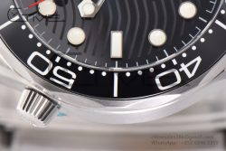 Seamaster Diver 300M VSF 1:1 Best Edition Black Ceramic Black Dial on SS Bracelet A8800 V2 - Image 12