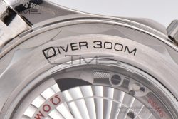 Seamaster Diver 300M VSF 1:1 Best Edition Black Ceramic Black Dial on SS Bracelet A8800 V2 - Image 35