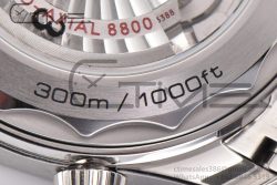 Seamaster Diver 300M VSF 1:1 Best Edition Black Ceramic Black Dial on SS Bracelet A8800 V2 - Image 36