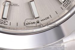 DateJust 41 126300 904L SS VSF 1:1 Best Edition Silver Dial on Oyster Bracelet VS3235 - Image 7