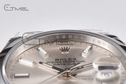 DateJust 41 126300 904L SS VSF 1:1 Best Edition Silver Dial on Oyster Bracelet VS3235 - Image 10