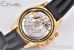 Daytona 116518 Clean Factory 1:1 Best Edition Black Diamonds Dial on Oysterflex Rubber Strap DD4130 - Image 36