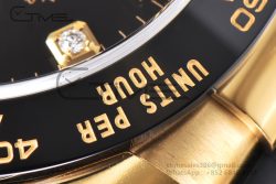 Daytona 116518 Clean Factory 1:1 Best Edition Black Diamonds Dial on Oysterflex Rubber Strap DD4130 - Image 10