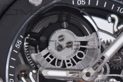 Big Bang Tourbillon Ceramic HBF Best Edition Skeleton Dial on Black Rubber Strap - Image 9