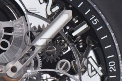Big Bang Tourbillon Ceramic HBF Best Edition Skeleton Dial on Black Rubber Strap - Image 10