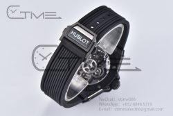 Big Bang Tourbillon Ceramic HBF Best Edition Skeleton Dial on Black Rubber Strap - Image 18