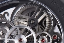 Big Bang Tourbillon Ceramic HBF Best Edition Skeleton Dial on Black Rubber Strap - Image 28