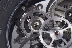 Big Bang Tourbillon Ceramic HBF Best Edition Skeleton Dial on Black Rubber Strap - Image 29