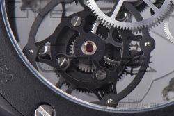 Big Bang Tourbillon Ceramic HBF Best Edition Skeleton Dial on Black Rubber Strap - Image 30