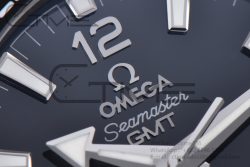Planet Ocean 600M 'Tai Chi' GMT 43.5mm VSF 1:1 Best Edition Black/White Ceramic Bezel and Dial on SS Bracelet A8906 Super Clone - Image 8