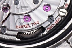 Planet Ocean 600M 'Tai Chi' GMT 43.5mm VSF 1:1 Best Edition Black/White Ceramic Bezel and Dial on SS Bracelet A8906 Super Clone - Image 33