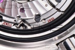 Planet Ocean 600M 'Tai Chi' GMT 43.5mm VSF 1:1 Best Edition Black/White Ceramic Bezel and Dial on SS Bracelet A8906 Super Clone - Image 35
