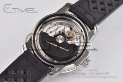 Fifty Fathoms 5008E No Rad Only Watch SS 1:1 GSF Best Edition Black Dial on Black Rubber Strap A1151 - Image 25