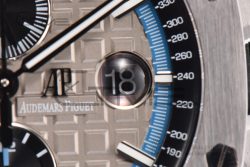 Royal Oak Offshore 26417 44mm  SS  Bezel  RSF  1:1 Best Edition Gray Dial RG Markers on Import Calf Leather Strap A3126 - Image 13