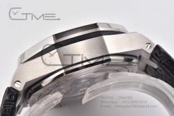 Royal Oak Offshore 26417 44mm  SS  Bezel  RSF  1:1 Best Edition Gray Dial RG Markers on Import Calf Leather Strap A3126 - Image 16