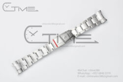 DateJust 41 Solid Stainless Steel 904L Oyster Bracelet with Updated Clasp (Made by Clean)