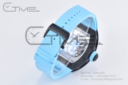 RM055 Real NTPT BBRF 1:1 Best Edition Skeleton Dial on Blue Rubber Strap RMUL2 V2 - Image 19