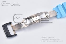 RM055 Real NTPT BBRF 1:1 Best Edition Skeleton Dial on Blue Rubber Strap RMUL2 V2 - Image 20