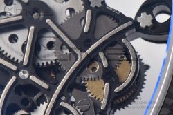 RM055 Real NTPT BBRF 1:1 Best Edition Skeleton Dial on Blue Rubber Strap RMUL2 V2 - Image 33