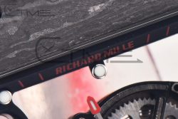 RM055 Real NTPT BBRF 1:1 Best Edition Skeleton Black Dial on Red Rubber Strap RMUL2 V2 - Image 8
