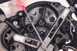RM055 Real NTPT BBRF 1:1 Best Edition Skeleton Black Dial on Red Rubber Strap RMUL2 V2 - Image 9