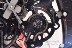 RM055 Real NTPT BBRF 1:1 Best Edition Skeleton Black Dial on Red Rubber Strap RMUL2 V2 - Image 10