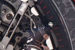 RM055 Real NTPT BBRF 1:1 Best Edition Skeleton Black Dial on Red Rubber Strap RMUL2 V2 - Image 12