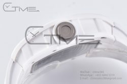 RM055 White Ceramic BBR Best Edition Skeleton Dial on White Rubber Strap Clone RMUL2 V2 - Image 24